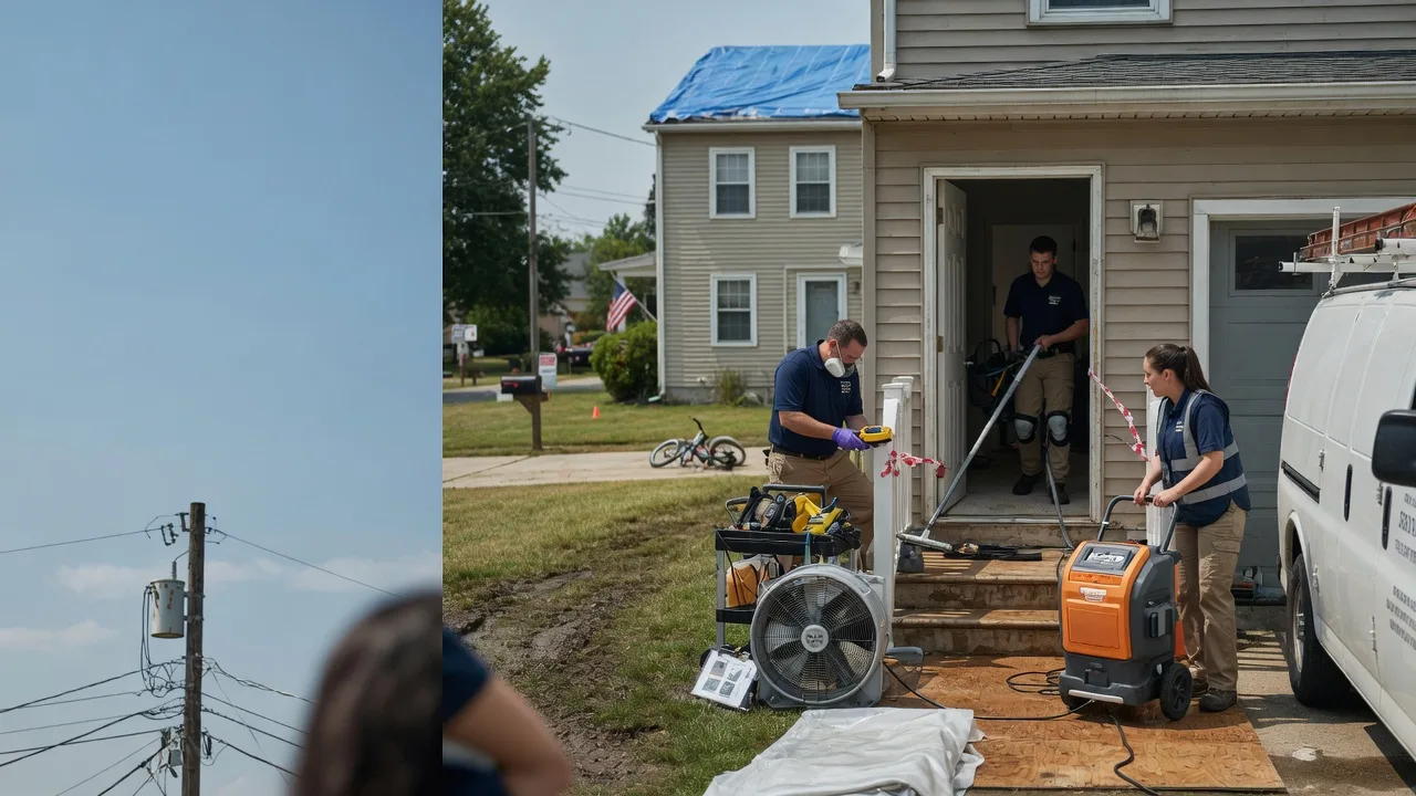 Water Damage Repair in Weston, PA near me